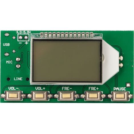 Module Émetteur FM Numérique 87-108MHz pour Microphone Sans Fil DSP PLL Stéréo (1/5)