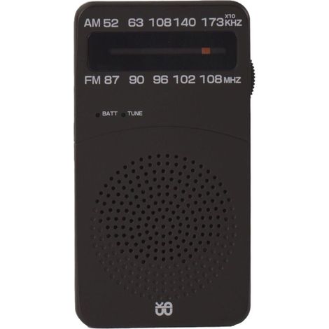 EASYCOMFORT Radio Portable AM FM à Piles, Mini Transistor Radio de Poche avec Excellente Réception et Bouton de Réglage avec Indicateur de Signal (1/5)