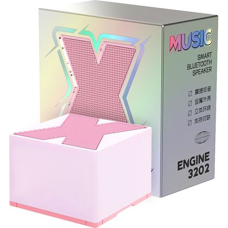MDUG HIFIEnceinte audio portable mini en métal avec caisson de basses surround TWSEnceinte Bluetooth avec microphone (1/4)