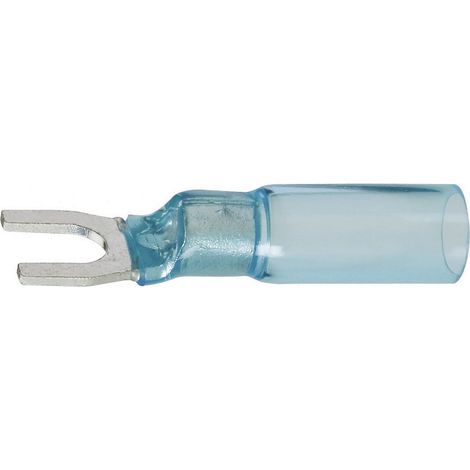 DSG Canusa 7933200502 Cosse à fourche avec gaine thermorétractable 1.50 mm² 2.50 mm² Ø du trou=4.3 m
