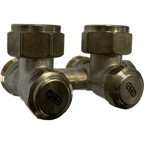 Honeywell Hahnblock Verafix-VK 1-und 2-Rohr vern. Eck 3/4'' AG DN20 V2461EX20