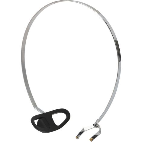 Casque à conduction osseuse pour audiométrie, serre-tête en acier inoxydable, compatible écouteurs 23 broches, bandeau ergonomique pour tests auditifs (1/5)
