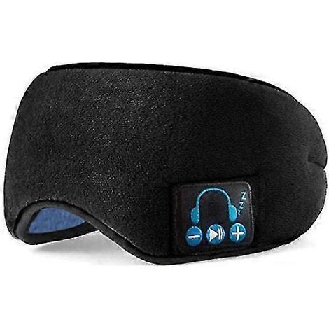 Casque de sommeil sans fil Bluetooth avec bandeau (noir) (1/4)