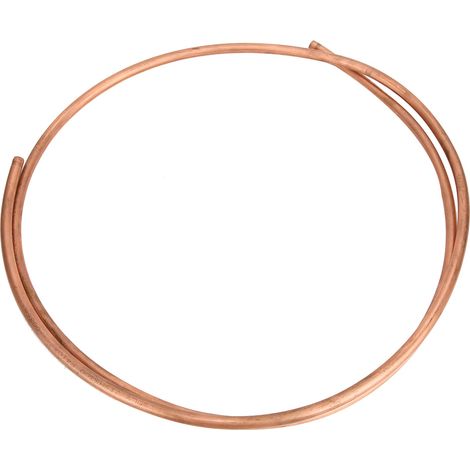 Tube en cuivre C1100 T2 de 2m, Tube à bobine souple pour climatiseur et réfrigérateur, diamètre extérieur 9.5mm/ID 7.9mm