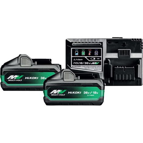 HiKOKI UC18YSL3JJZ UC18YSL3JJZ MV Start Pack 4.0Ah/8.0Ah 18V HIKU18YSL3JJ