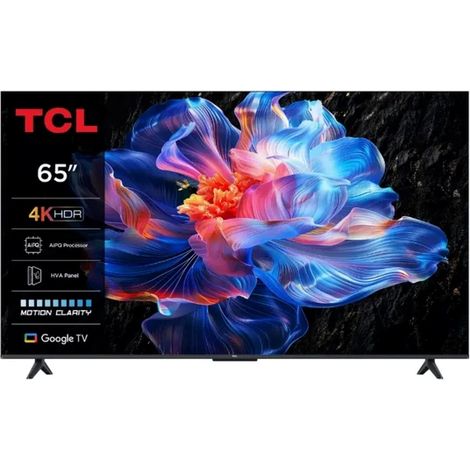 TCL 65P61K 65" Smart TV LED 4K, HDR10, HDMI 2.1, Game Master, ALLM, Google TV, Commande Vocale (1/5)