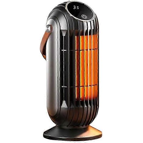 Chauffage d'appoint intelligent 1500 W, puissant, céramique PTC, chauffe rapide, 4 niveaux de puissance, compatible avec la maison, le bureau et la chambre. WHBYV (1/4)