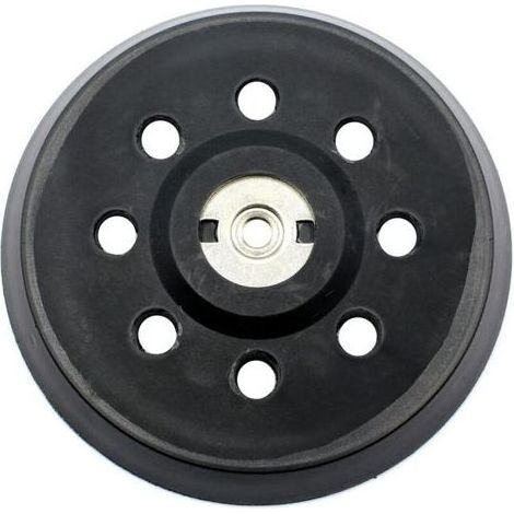 Schleifpad, 125 mm Schleifpad, Pad für Metabo SXE 325 Intec 425 Turbotec 631220000 (Schwarz) (1/4)