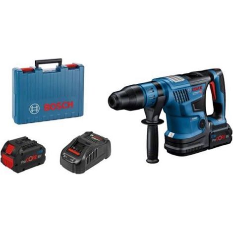 Perforateur SDS-Max Bosch Professional Biturbo 18V-36C GBH + 7J + 2 batteries Procore 5,5Ah + chargeur + Coffret - 0611915003 (1/5)