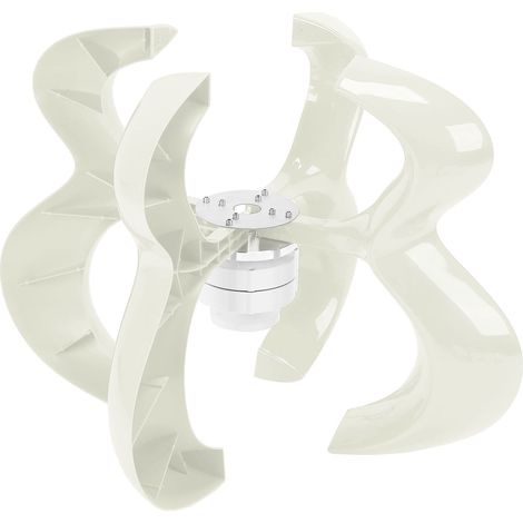 Kit générateur éolien 4 pales 600W avec contrôleur Power Gourd Type DTHL600wBlanc(12V) (1/5)