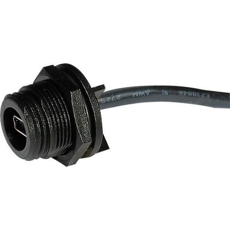 Embase femelle Mini Usb B, Connect. pôles ESKA Bulgin PX0446 D17831 (1/2)