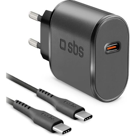 SBS TEKITTRTC15W Ladegerät für Mobilgeräte Universal Schwarz AC Schnellladung Drinnen