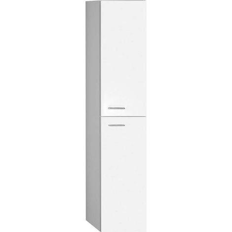 Aqualine Zoja - Hochschrank 30x140x25 cm, weiß 51155