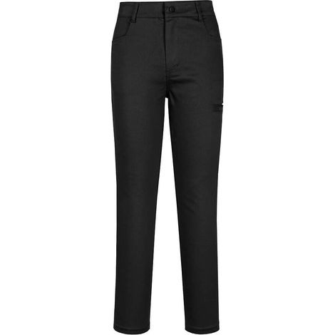 Pantalones de trabajo flexibles KX3 para mujer PORTWEST KX383 36 pulgadas (talla 46) Negro