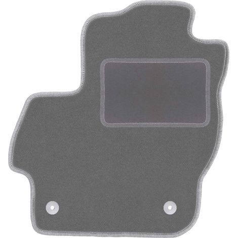 Fahrermatte aus Velours für: Mazda 3 II BL Schrägheck, Limousine (2008-2013) Graphit