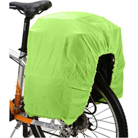 Telo antipioggia per bicicletta, telo antipioggia per borse laterali, telo per borse posteriori, protezione dall'acqua, ultraleggero e pieghevole