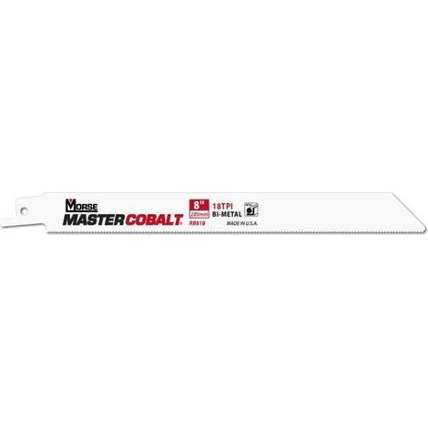 Sierras de Sable para Metal MASTER COBALT 8' 035 18T 50PK MORSE