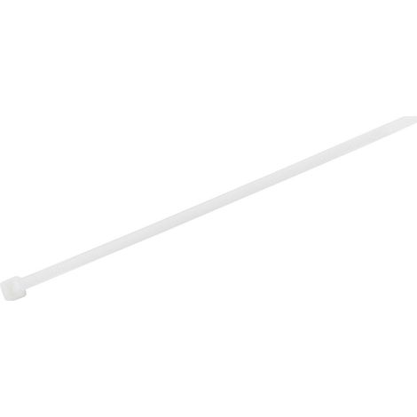 TRU COMPONENTS TC-BT-300-3.6-N Kabelbinder 300 mm 3.6 mm Natur chemische Beständigkeit 100 St.