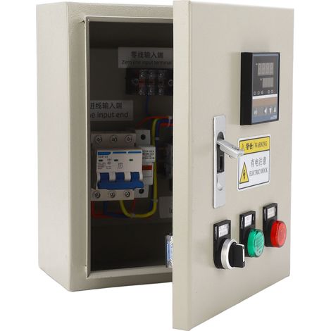 BERM PID-Temperaturregler, 3-phasig, 15 kW, intelligenter Thermostat-Steuerkasten für Heizplattformen, 380 V AC (1/5)