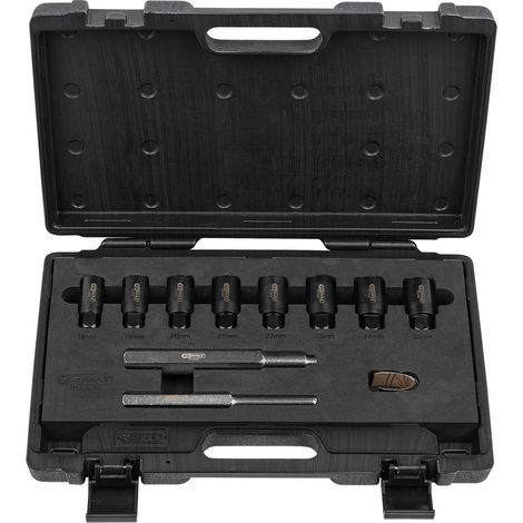KS Tools - Coffret de démontage d'écrous antivol, 10 pièces - 913.1480 (1/5)