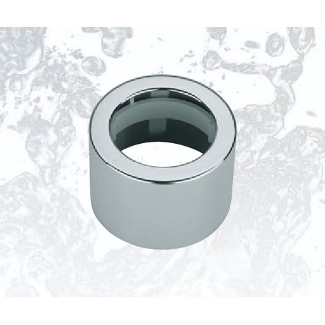 Manchette avec anneau en PVC de 60 mm pour compteur de ventilation Koax 2"