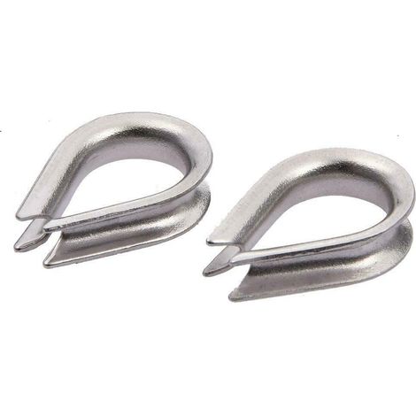304/316 stainless steel wire end ferrule, wire rope, heart-shaped wire end ferrule, hardware accessory, 316-16mm, 304/316 stainless steel.
