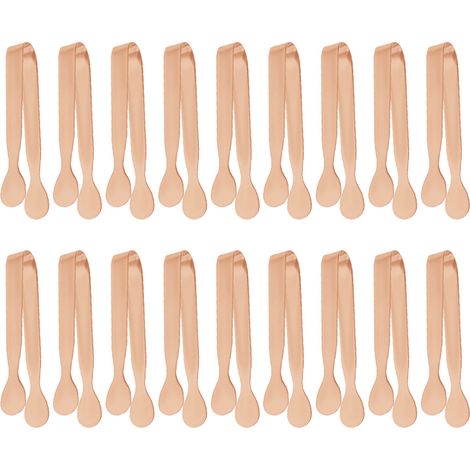 Pinces À Sucres - En Acier Inoxydable Alimentaire - Pour Glace Sucre Citron Fromage - Lot De 18 (1/5)