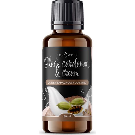 Duftöl mit schwarzem Kardamom und Sahne, 50 ml