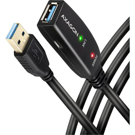 AXAGON ADR-305 USB 3.2 Gen 1 Extension Cable, Active - 5m