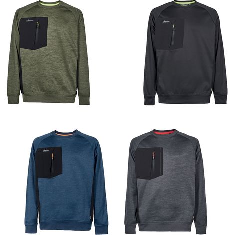 U-Power York Arbeits-Sweatshirt - XXL - Schwarze