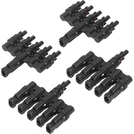 connecteurs photovoltaïques PPO mâles et femelles pour systèmes de production d'énergie solaire 1000 V PV LT 5 (1/5)