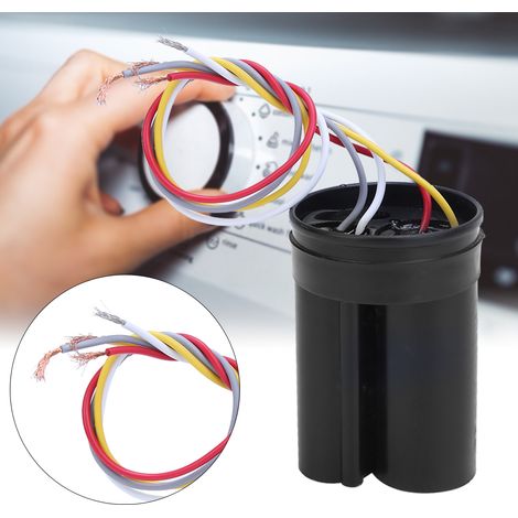 Condensateur de démarrage double 5+3 µF pour machine à laver CBB60, condensateur de fonctionnement pour moteur 450 V CA (1/5)