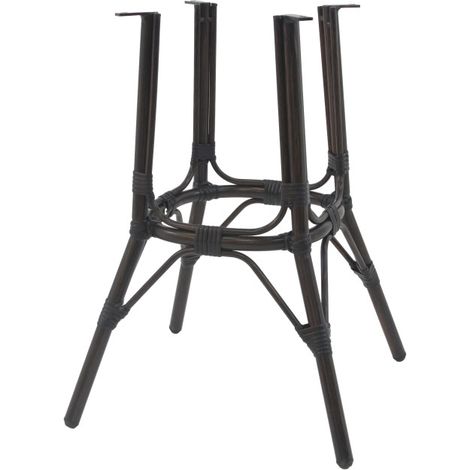 Piètement pour table de bistrot Marron foncé 48x48x71.5cm - Feros (1/5)