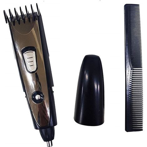 MaxTech - Rasoio Uomo + Depilatore Trimmer 2in1 6071 Peli Naso Barba Capelli Tagliacapelli - (1/3)