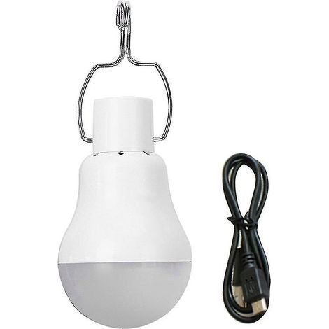 Lampe LED rechargeable par USB avec batterie au lithium pour la maison et les activités de plein air (1/3)