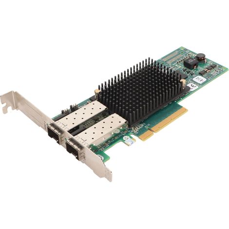 Carte adaptateur fibre optique AJ763 63003 8 Gb SFP PCIe HBA à double port bidirectionnel pour la transmission de données (1/5)