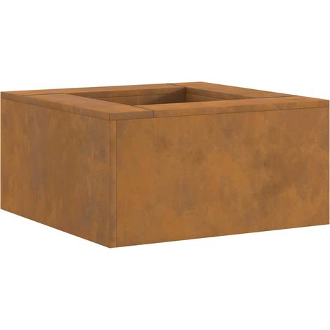 Braise Marron 60 x 60 x 30 cm Acier CFW478872 (1/5)