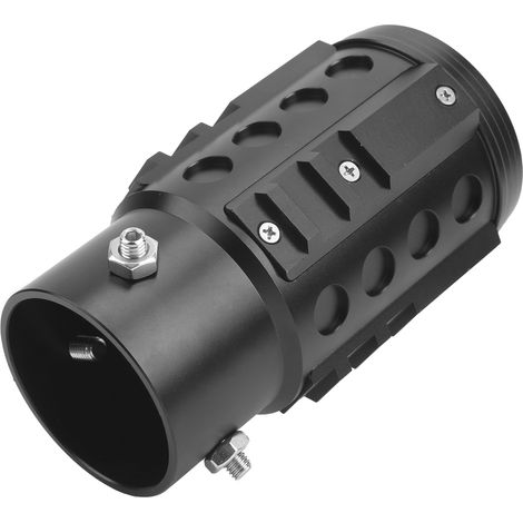 Embouts d'échappement de course en alliage d'aluminium, diamètre extérieur universel 72 mm/2,8 pouces, pour la réinstallation automobile (1/5)