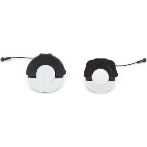 Bouchon de réservoir de carburant pour tronçonneuse 2 pièces compatible avec MS210 MS230 MS250 MS290 MS340 MS360 MS380 45,4 cm³ Résistant au vieillissement avec des performances stable (1/4)