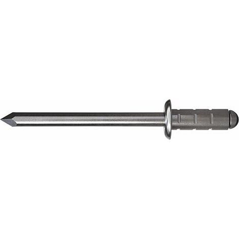 Rivets GESIPA PolyGrip®, rivet creux en aluminium, mandrin acier inox A2 (1/4)