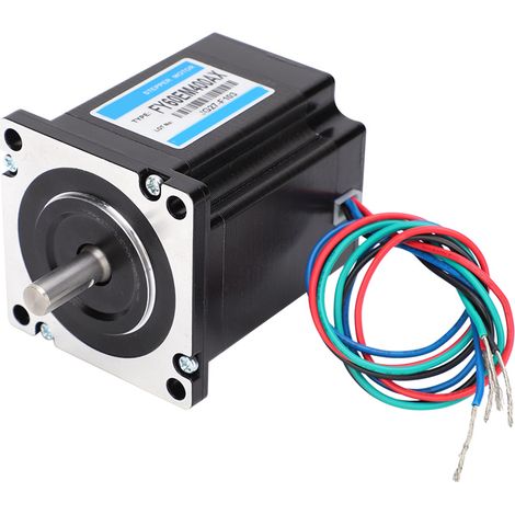 Moteur pas à pas NEMA24 2 phases 60 1.8° 3.2Nm moteur électrique pas à pas pour pilote remplacement (1/5)