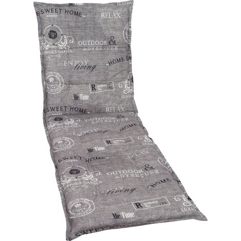 GO-DE Liegenauflage 190 x 60 x 6 cm grau (1/3)