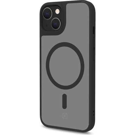 Celly Magmatt funda para teléfono móvil 15,5 cm (6.1") Negro, Transparente (1/4)