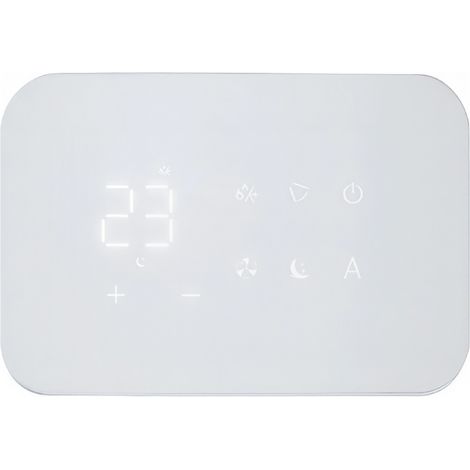 COMANDO A MURO ELETTRONICO SMART TOUCH WI-FI CON TERMOSTATO E SONDA TEMPERATURA MODELLO EFB749II - WI-FI INTEGRATO  - INO