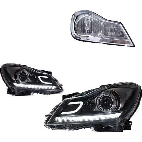 Scheinwerfereinheit, Bi-Xenon-Linse, Dynamische Blinker, Für Original-Halogen (1/2)