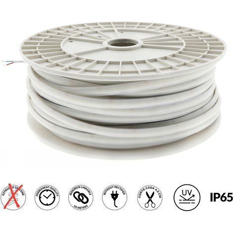 Bande Led 220Vac Cobpoint 15W/m IP65 - 50 Mètres 2100K - Ledme - LM2024 (1/2)