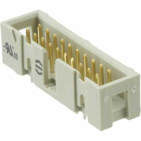 Connecteur IDC mâle 20 Voies PCB (1/2)