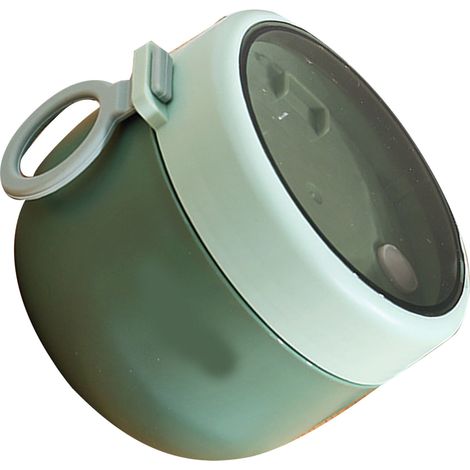 Isolierter Frühstücksbecher aus Edelstahl 304 mit Deckel, Löffel, Milch- und Suppenbehälter, ideal für Schule und Arbeit, auch als tragbarer Behälter für Getränke mit Kanji-Schriftzeichen geeignet, Gr (1/5)
