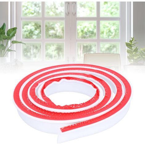 2m x 15mm flexible silicone rubber water barrier for bathroom waterproofing (1/5)