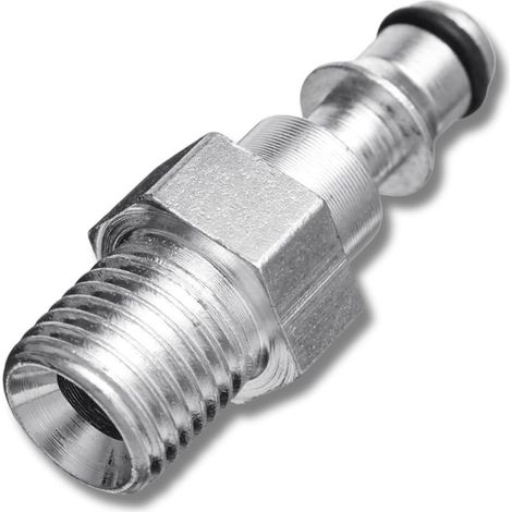 Adaptateur 1/4" pour pistolet nettoyeur haute pression Lavor - Raccord rapide de l'eau G'19 pour raccorder le tuyau fileté au pistolet Lavorwash S'09 - S'10Y - G'19 (adaptateur 1/4") (1/5)